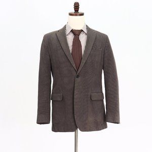 Banana Republic 42R Gray Striped 2-Button Sport Coat Blazer Jacket V752